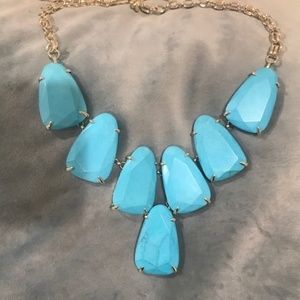Kendra Scott Harlow Necklace in Aqua